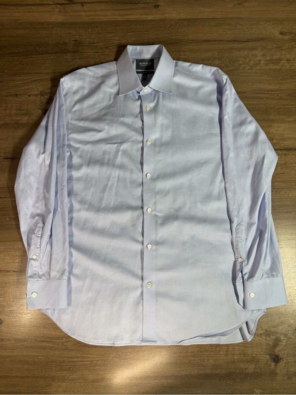 Bonobos Men’s Slimfit Button Down Long Sleeve Shirt 17/36